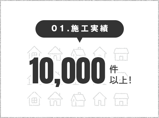 施工実績10,000件以上